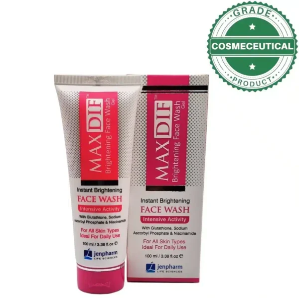 MAXDIF BRIGHTENING FACE WASH GEL
