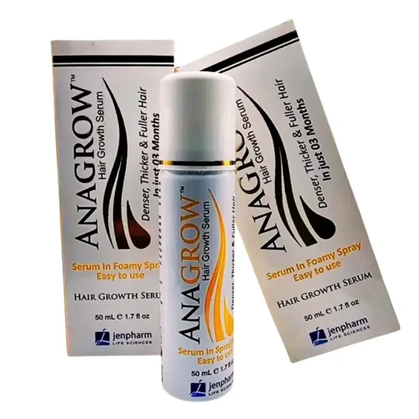 ANAGROW HAIR GROWTH SERUM | DANSER, THICKER AND FULLER HAIR IN JUST 3 MONTHS