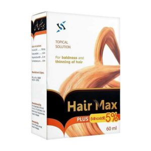 HAIR MAX PLUS MINOXIDIL 3% TOPICAL SOLUTION 60ML