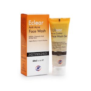 ECLEAR ANTI ACNE FACE WASH 60ML