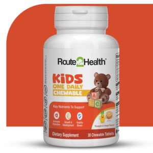 ROUTE2HEALTH KIDS CHEWABLE MULTIVITAMIN TAB 30S