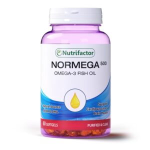 NUTRIFACTOR NORMEGA 500MG CAP 60S